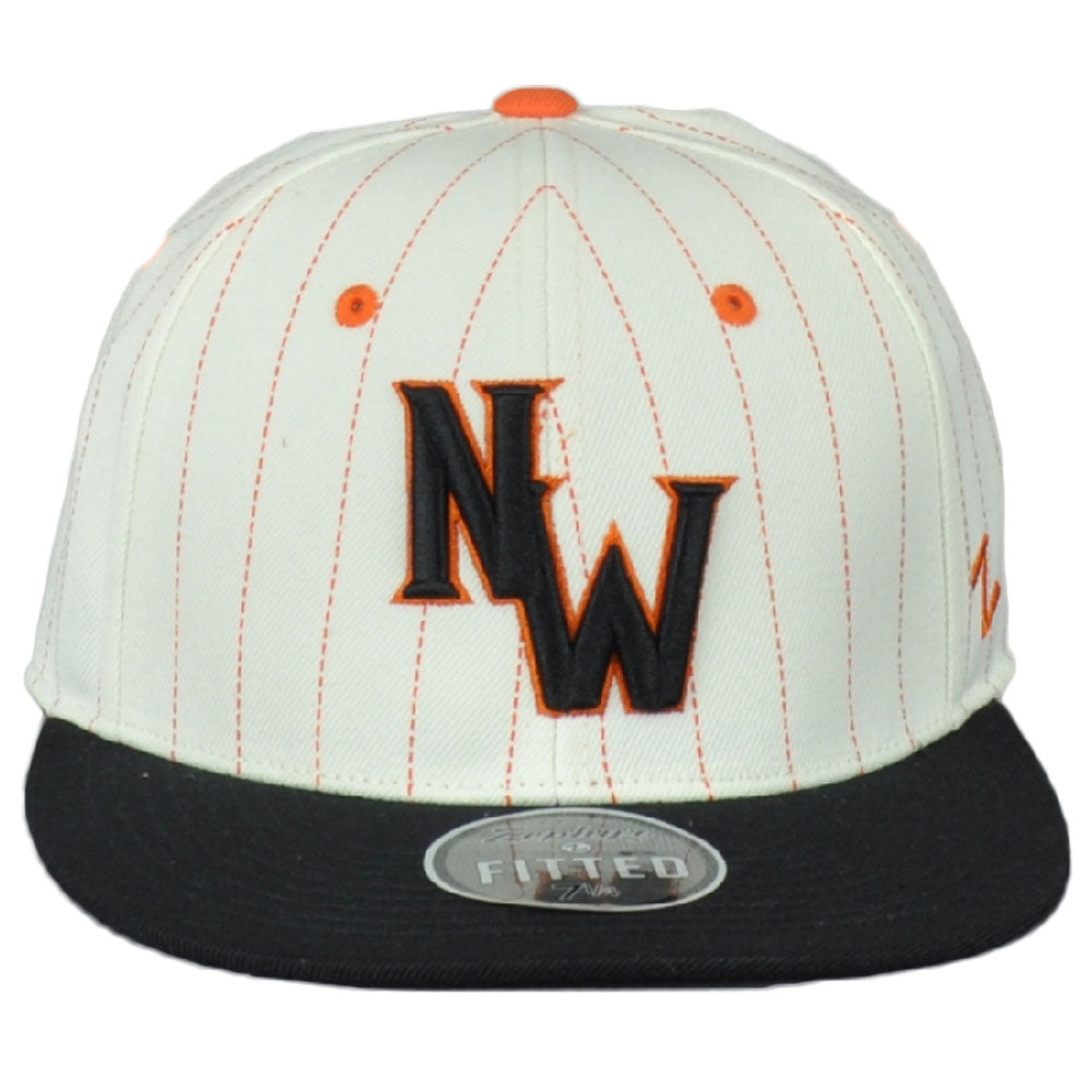 Zephyr Shawnee Mission NW Cougars SMNW High School Fitted Size Khaki Hat Cap