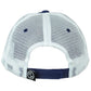 NCAA Zephyr Navy Midshipmen Mesh Two Tone Curved Bill Adjustable Snapback Hat Ca