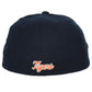 NCAA Zephyr Auburn Tigers Fitted Two Tone Stretch Flat Bill Hat Cap