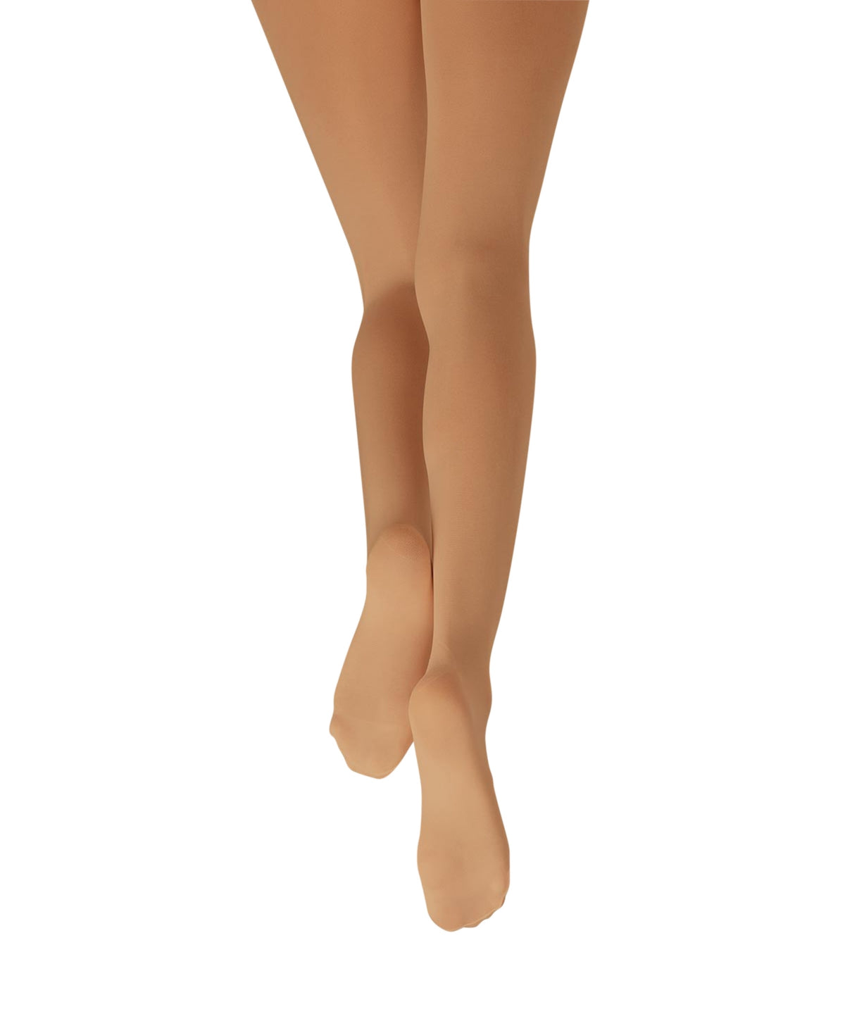 Capezio Women's Hold And Stretch Footed Tight Brown Size M
