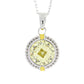 Cubic Zirconium Fashion Pendants Sterling Silver