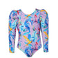 Lia Sahara - Girl's Puffed Long Sleeves One Piece