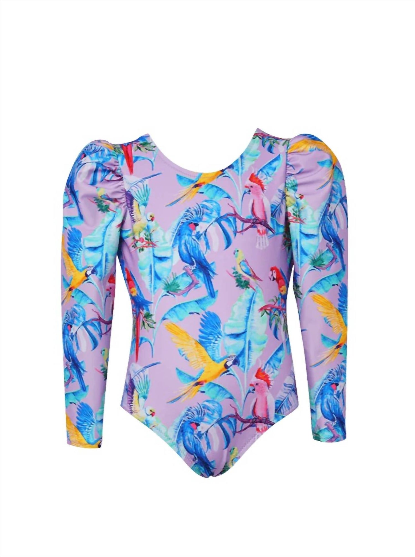 Lia Sahara - Girl's Puffed Long Sleeves One Piece