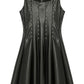 kids-studded-faux-leather-skater-dress-in-black