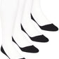 Calvin Klein Men's 4 Pk No Show Socks Black Size 7-12