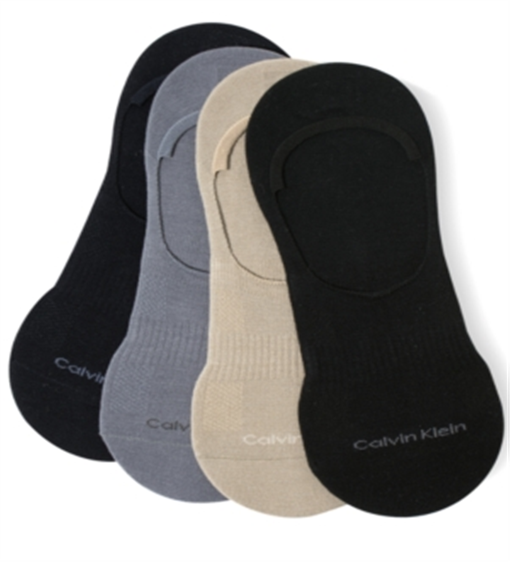 Calvin Klein Men's Tech Cool No Show Socks Black Size 10-13
