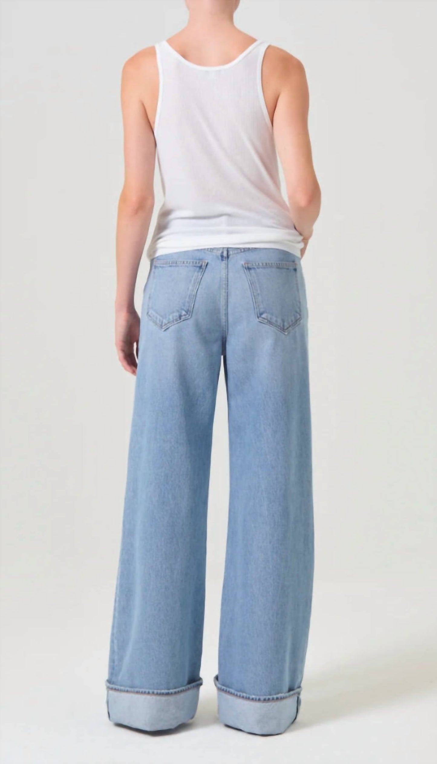 Agolde - Dame High Rise Wide Leg Jeans