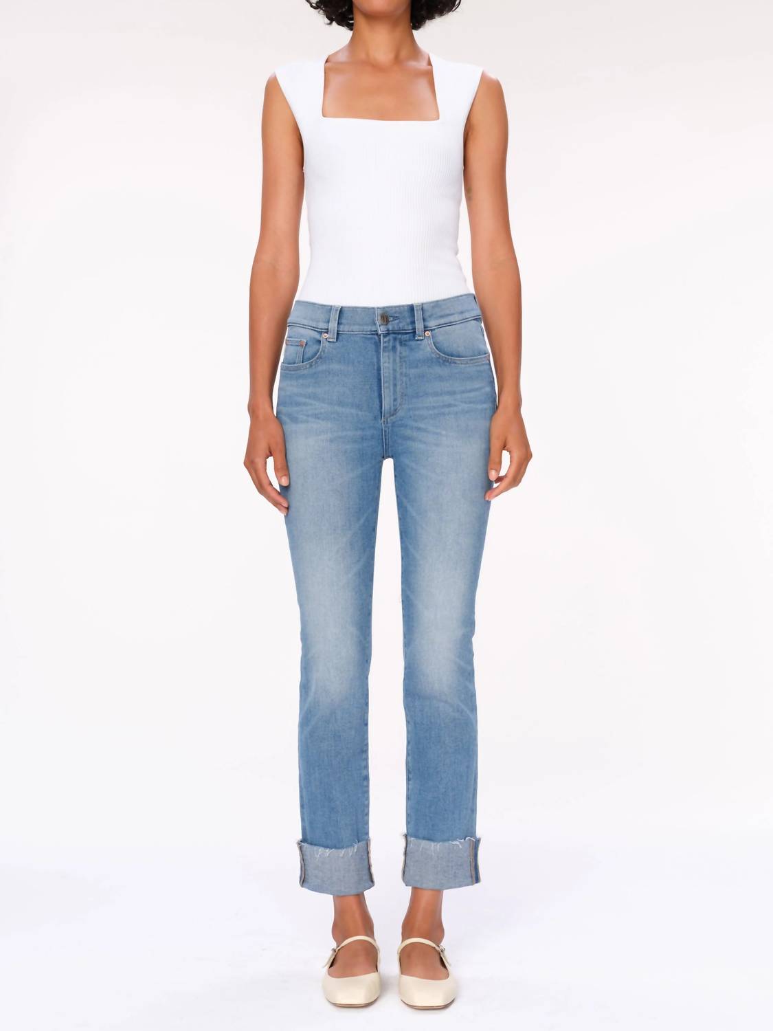 Dl1961 - Women'S - Mara Straight Instasculpt Mid Rise Jeans