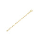 Sterling Silver Gold Plated Paperclip Chain (2.95 mm)