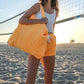 Jocelyn - Women's O’ahu French Terry Beach Tote Bag