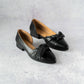 Bueno - Women's Smooth Leather Flat Shoes