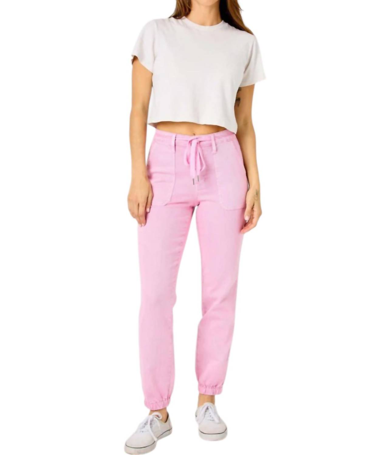 Judy Blue - High Waist Garment Dyed Jogger