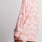 143 Story - Pink Camo Lounging Top