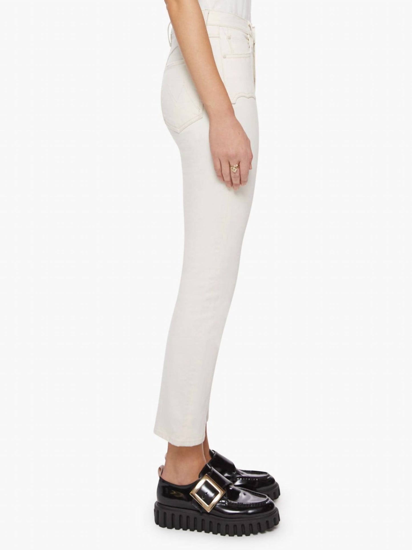 Mother - The Buckle Bunny Rider Ankle Jean