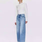 Pistola - Kyra High Rise Bowed Ankle Jeans