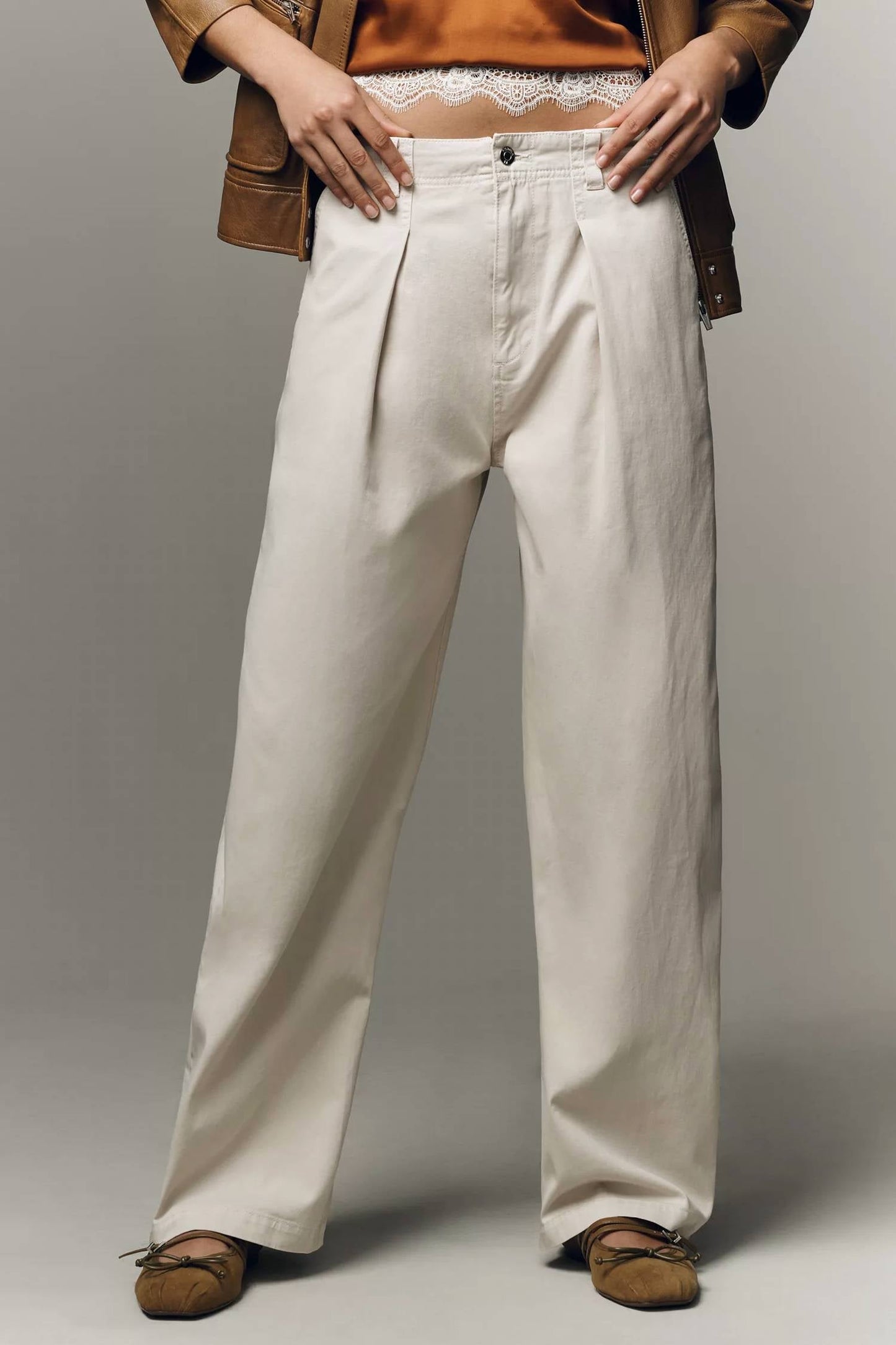 Pistola - Eden Pleated Barrel Trousers