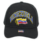 Venezuela South America Country Black Curved Bill Adjustable Adults Men Hat Cap