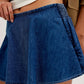 Free People - Paradise Found Denim Skort