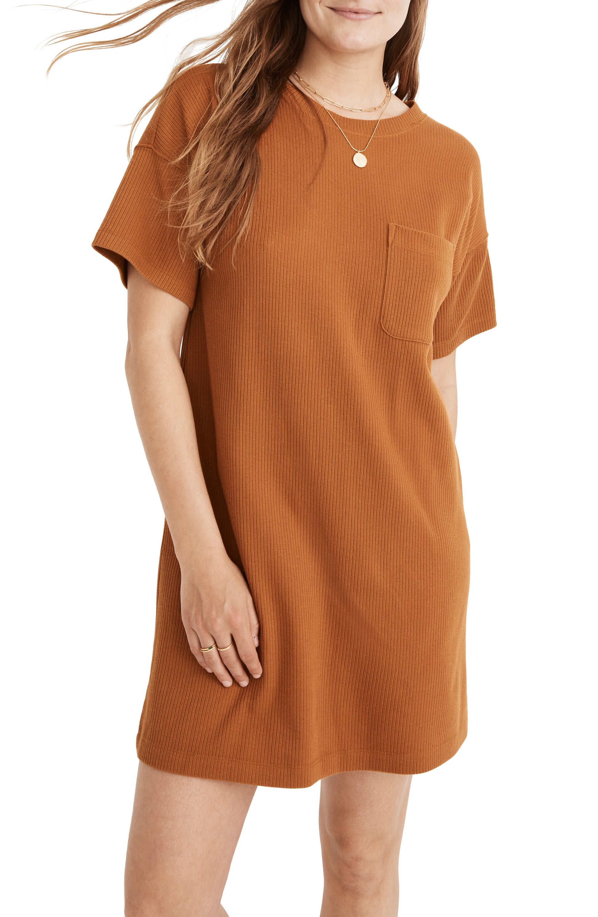 madewell-rib-t-shirt-dress-in-golden-pecan-size-small