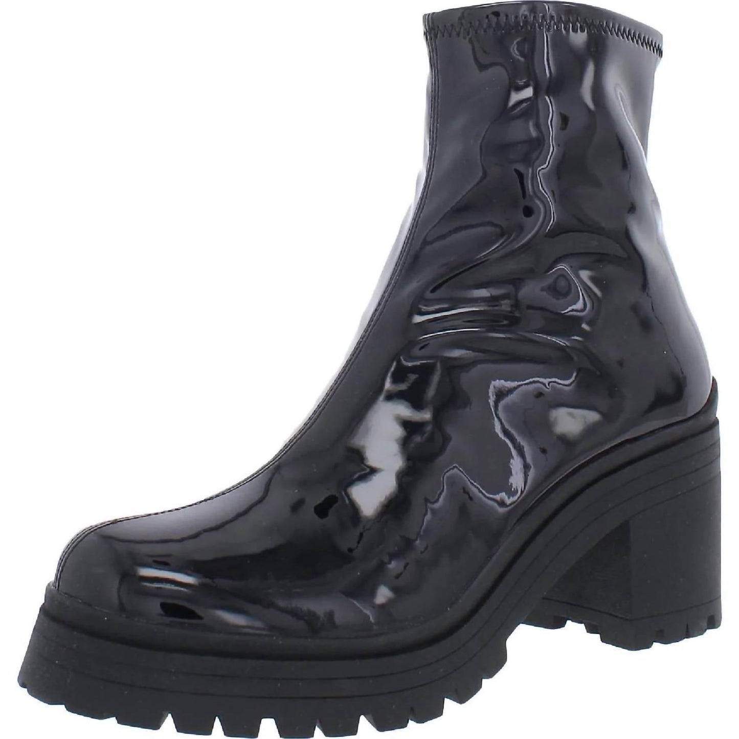 Steve Madden - Women's Cantor Pull On Rounded Closed Toe Combat Boots