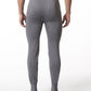 Stanfield's Men's 2 Layer Cotton Blend Thermal Gray Size Large