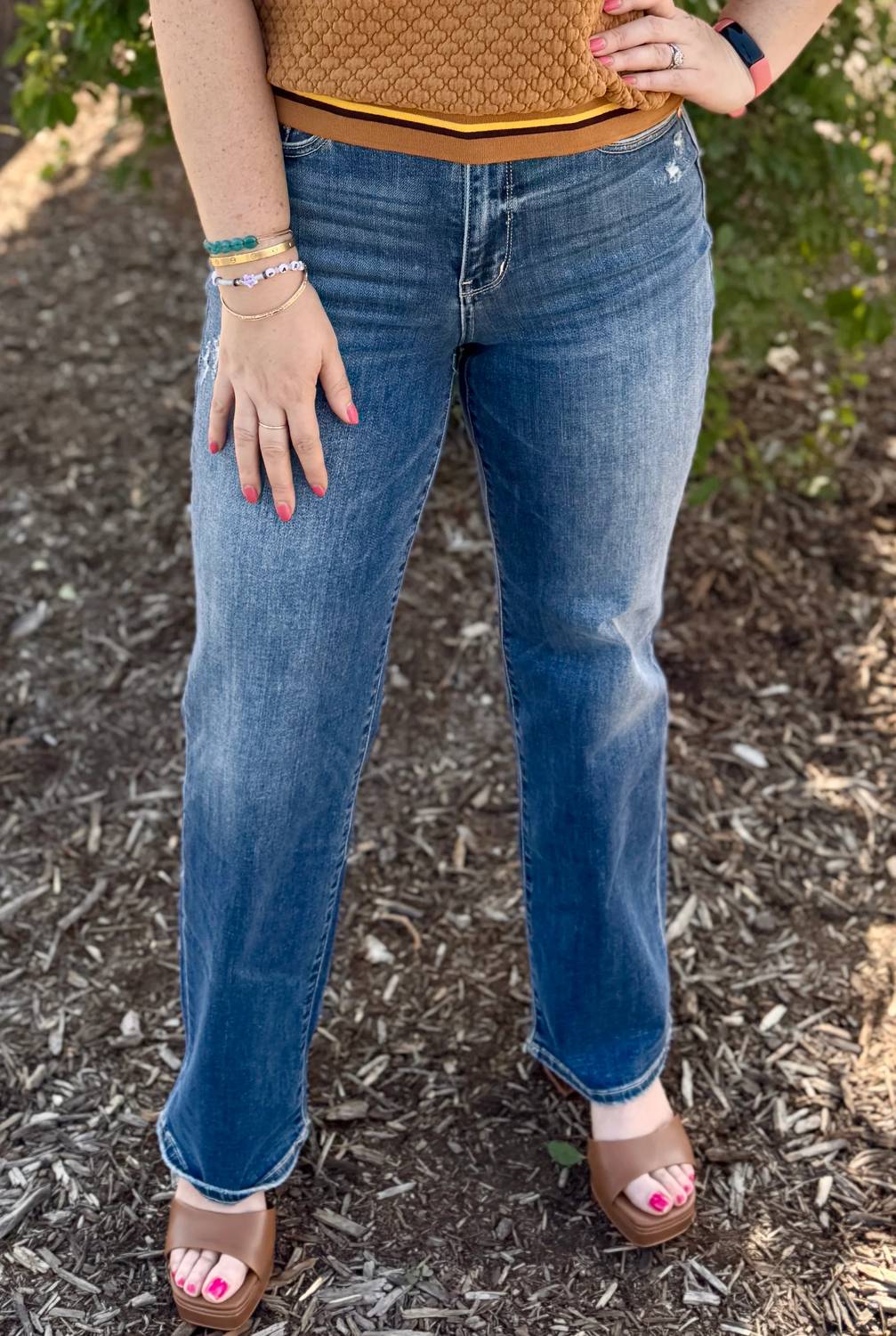 Judy Blue - High Waist 90's Straight Leg Jeans