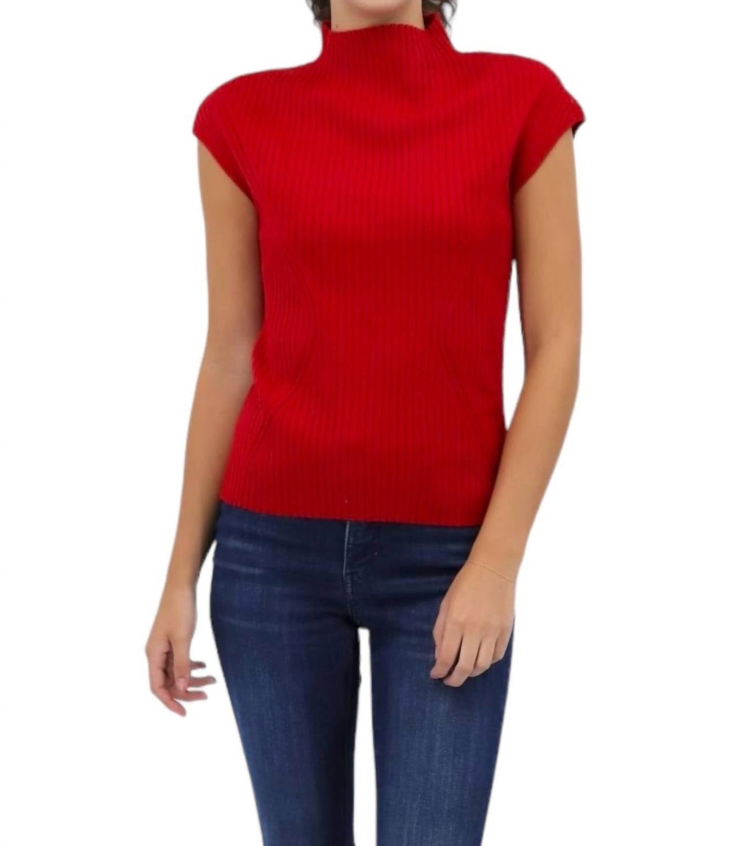 Iris Setlakwe - Cheminee Rib Top