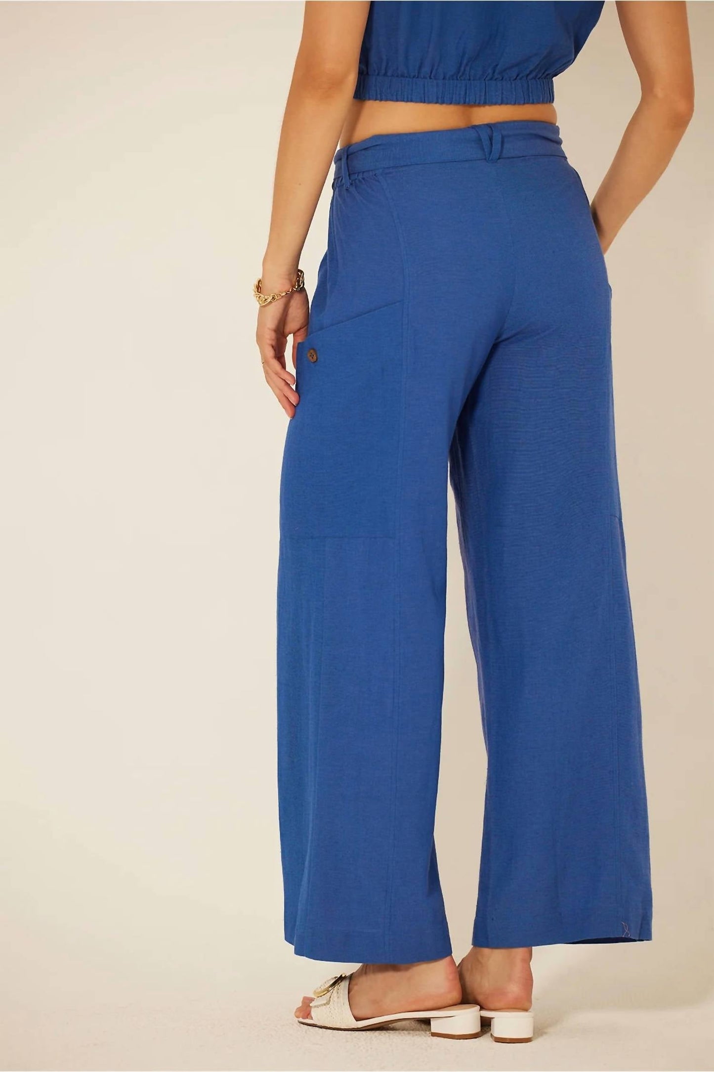 Bila77 - Garnet Tie Front Design Pant