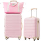 Hardshell Luggage Sets 2 Pieces with Spinner Suitcase and TSA Lock