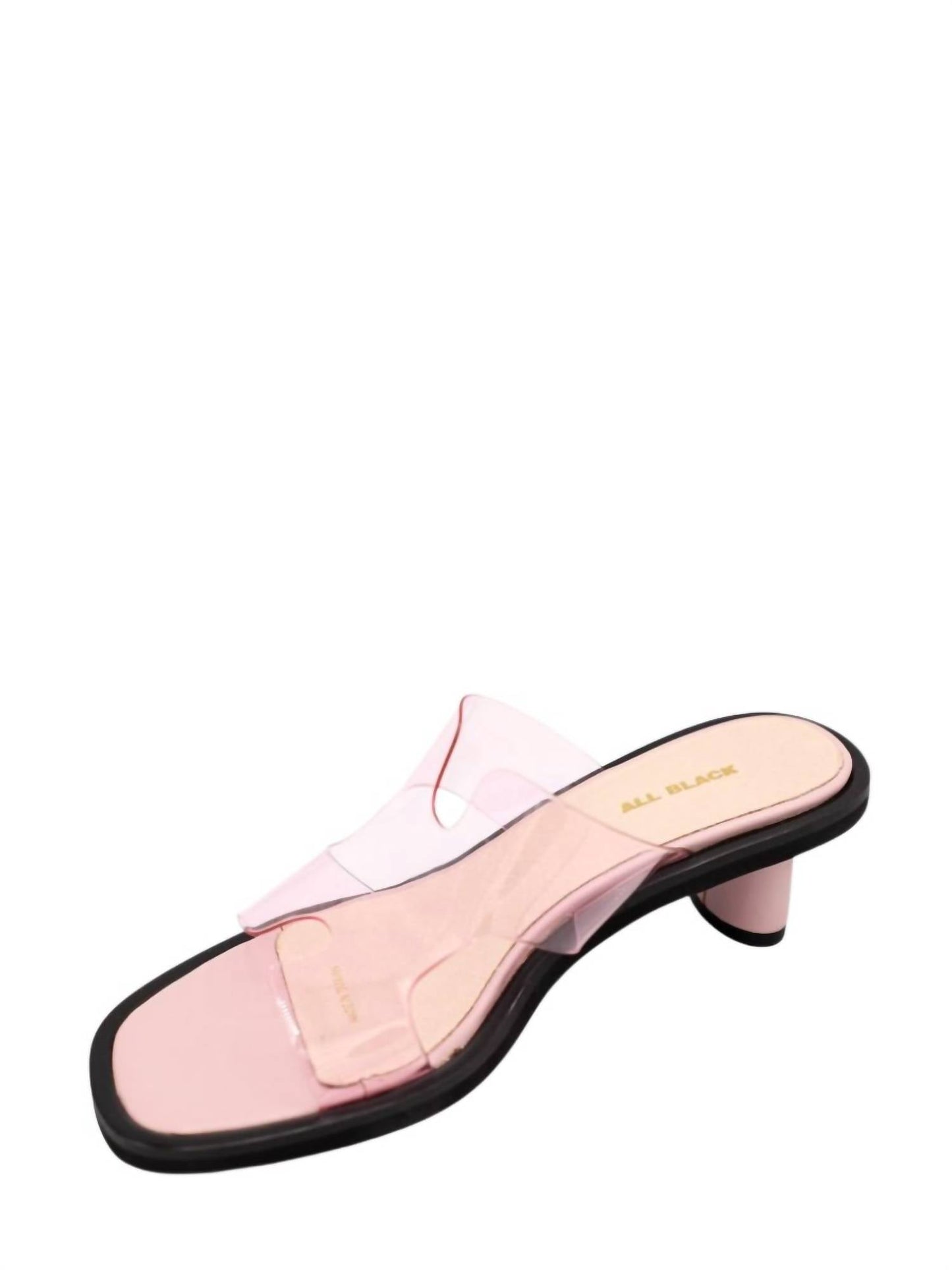 All Black - Women's H Mule Sandals