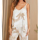 Milio Milano - Hawaiian print linen tank top