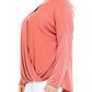 Entro - Keyhole Wrap Top
