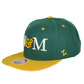 NCAA Zephyr William & Mary Tribe Structured Snapback Adjustable Flat Bill Hat Ca