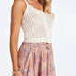 Bishop + Young - Keena Crochet Tank Sweater