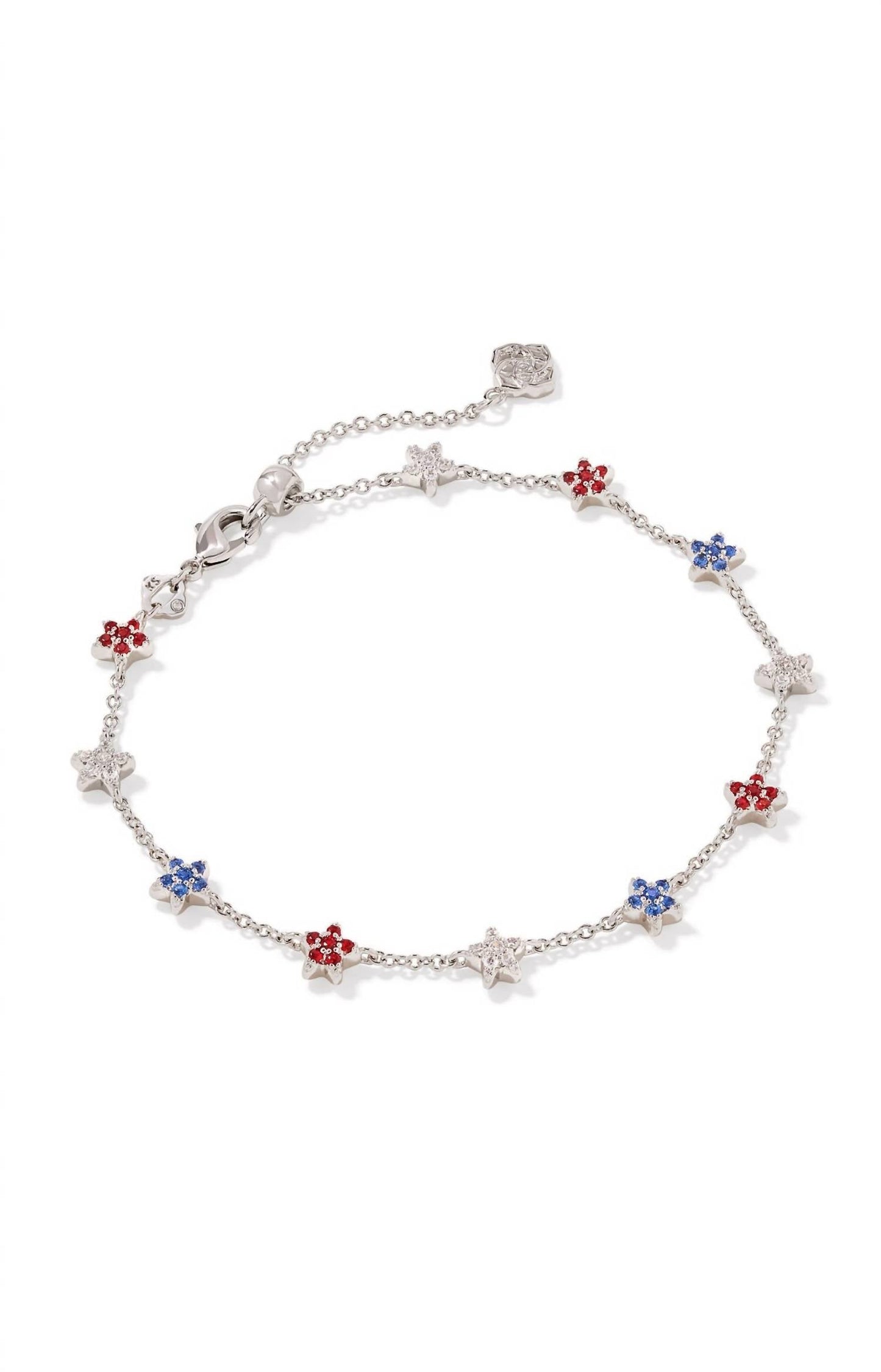Kendra Scott - Women's Sierra Star Crystal Delicate Chain Bracelet