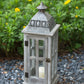 Wooden Candle Lantern Decorative Set for Indoor and Outdoor Use