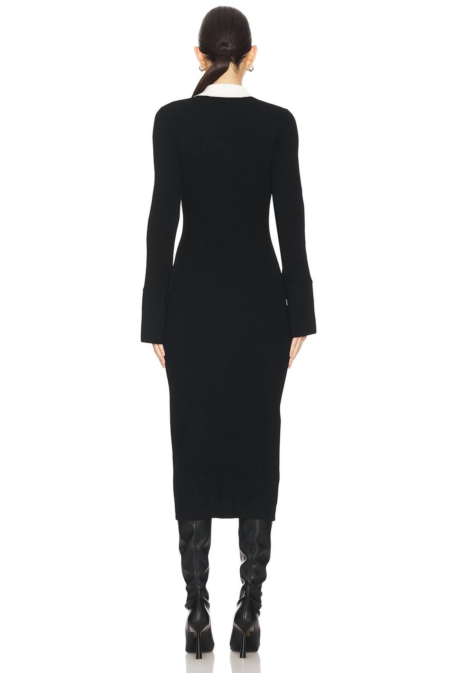Autumn Cashmere - 2 Tone Polo Dress