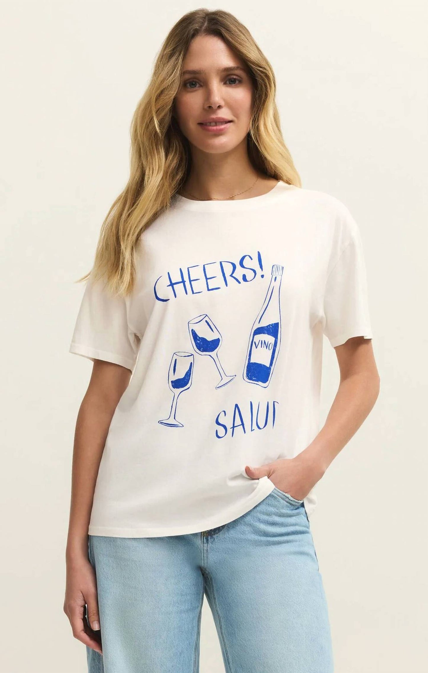 Z Supply - Salud Boyfriend Tee
