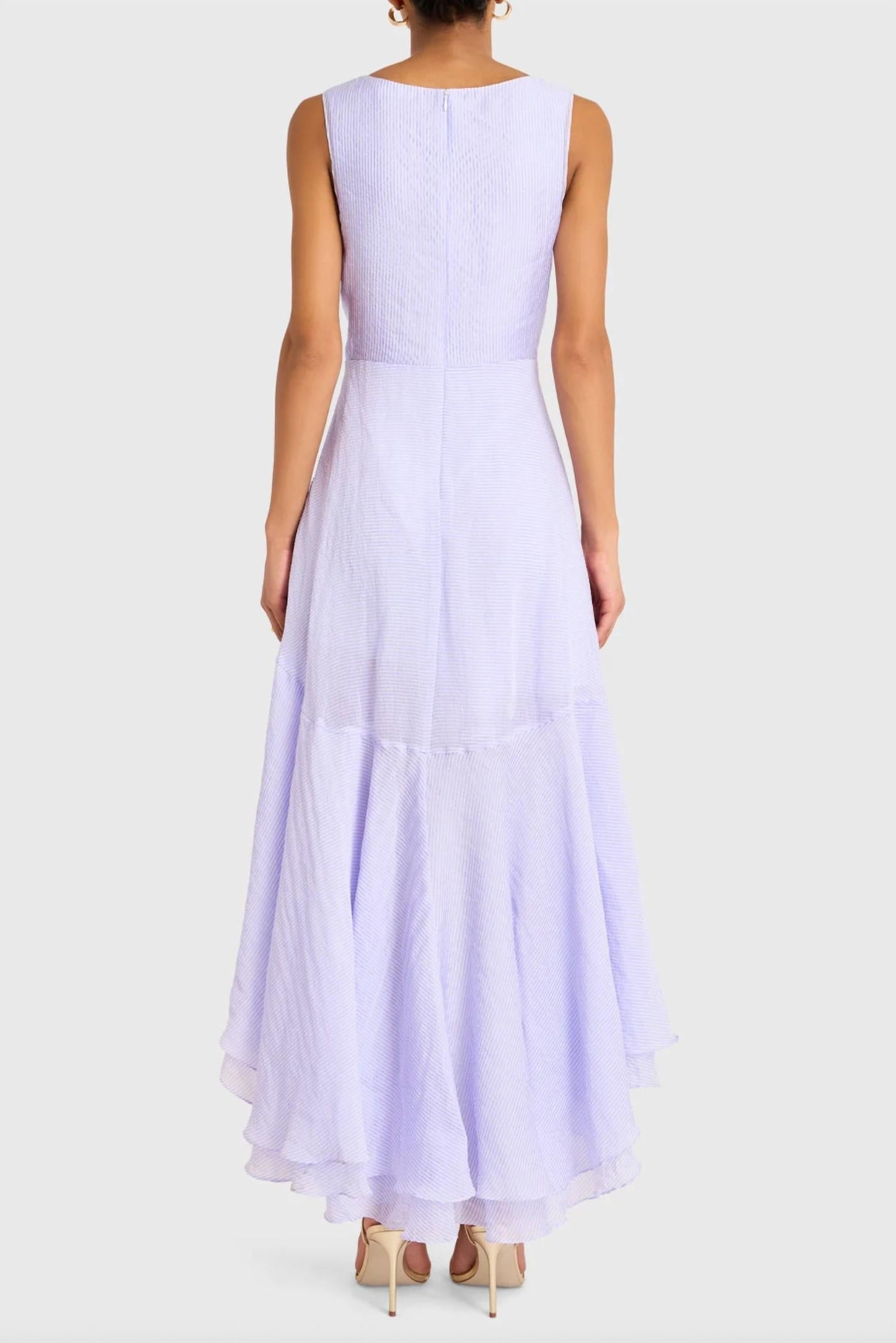 Amanda Uprichard - Casella Flowy Asymmetrical Hem Dress