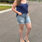 Judy Blue - Marty Distressed Denim Short