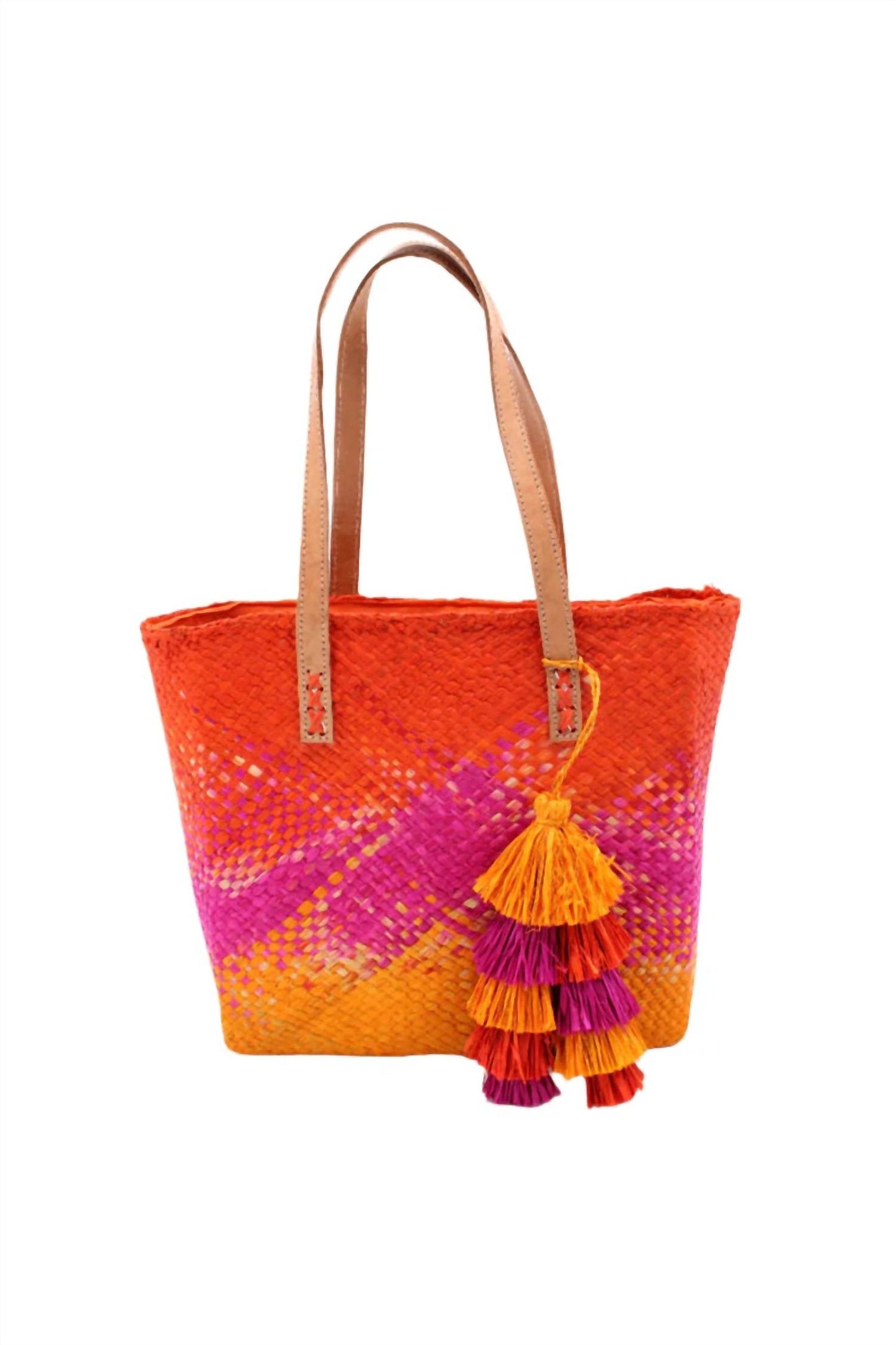 Shebobo - Holden Ombre Straw Handbag