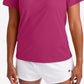Champion Women's Classic Logo T-Shirt Pink Size Small