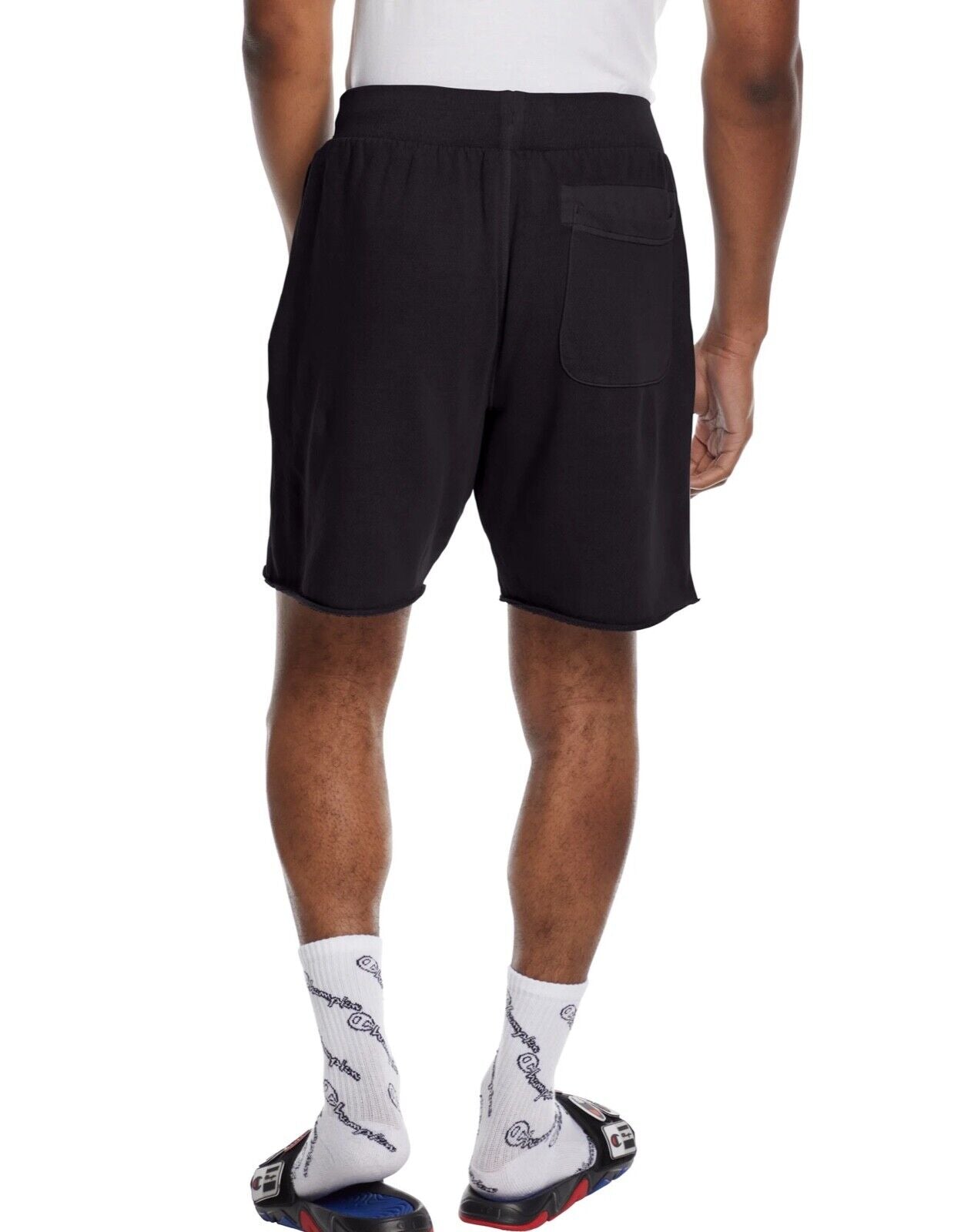 Champion Men's Lightweight Fleece Shorts Black Size X-Large