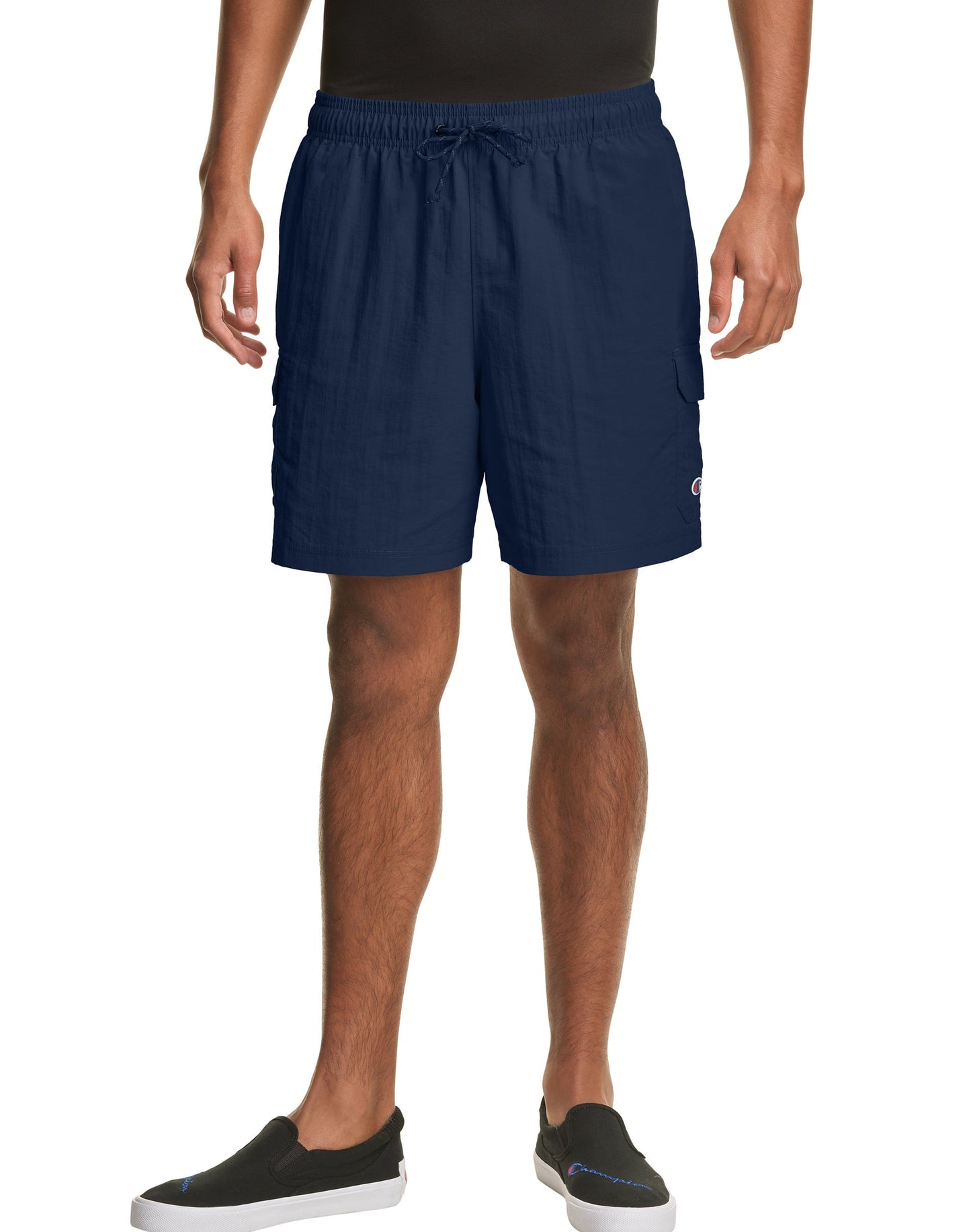 Champion Men's 7 Inch Take A Hike Cargo Shorts Blue Size Small