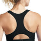 Champion Women's Absolute Racerback Medium Impact Sports Bra Black Size L