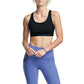 Champion Women's Absolute Racerback Medium Impact Sports Bra Black Size L