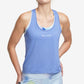 Champion Women's Racerback Logo Tank Top Blue Size Small