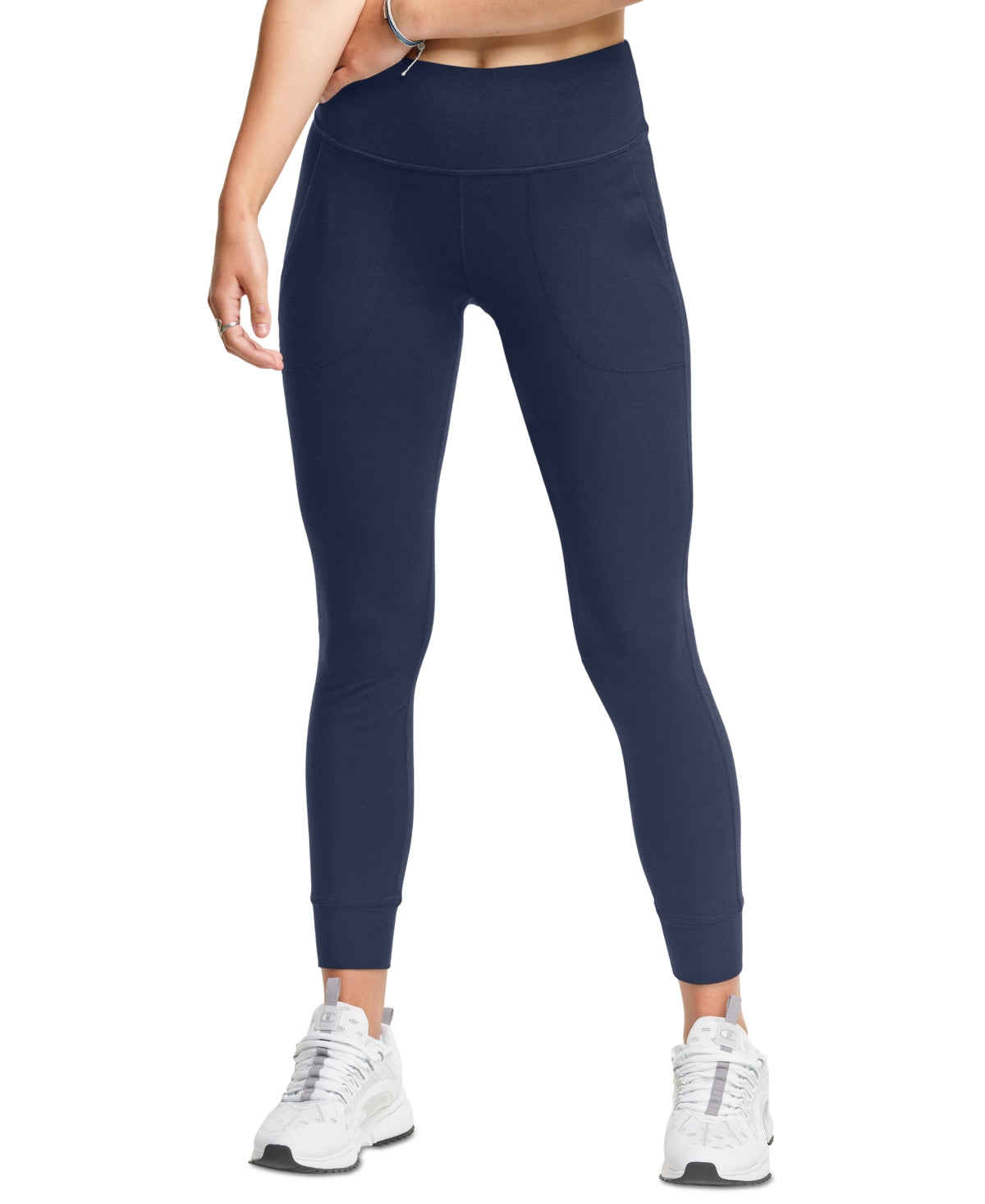 Champion Women's Authentic Jogger Full Length Leggings Blue Size Small
