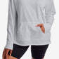 Champion Women's Logo Comfy Hoodie Gray Size X-Small