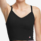 Champion Women's Cropped Tank Top Black Size X-Large